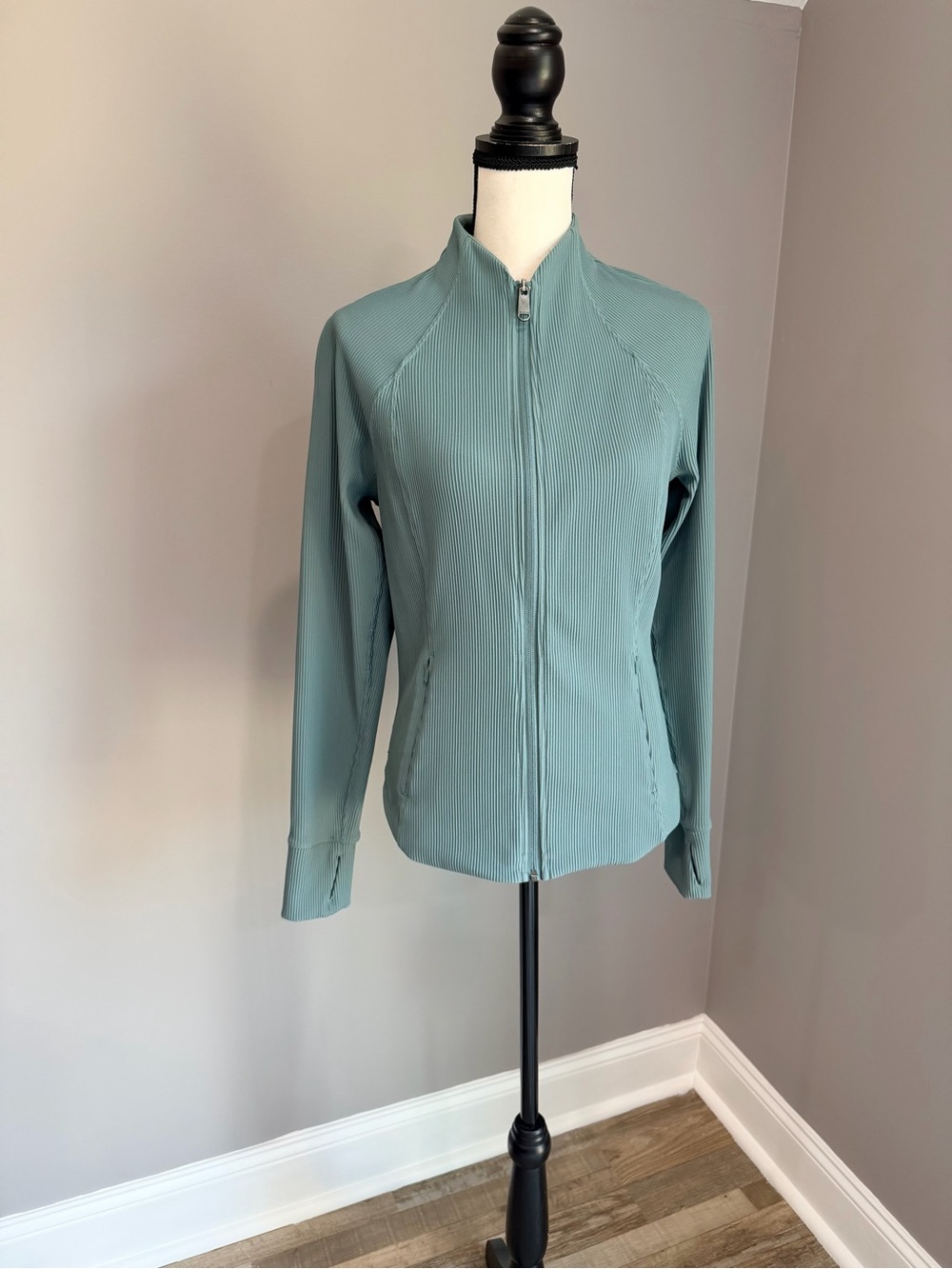 ATHLETA | Salutation Ribbed Jacket, Sz M